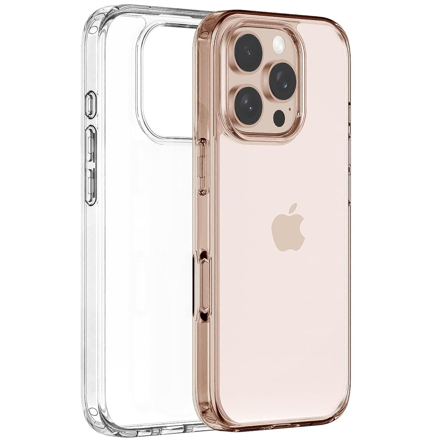 Transparent Hard Case For IPhone 16 Case (1 Pc) Transparent Hard Case For IPhone 16 Case (1 Pc)